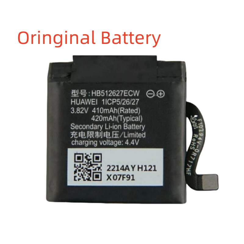 New Battery 410mAh HB512627ECW Battery For WATCH 2 Pro 4G 2Pro EO-DLXXU Porsche Design Mobile Phone 