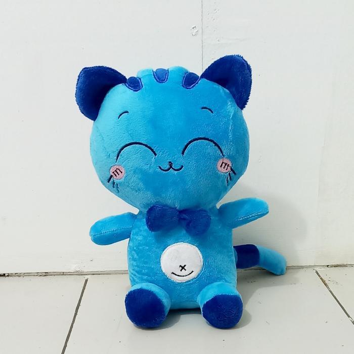 Boneka Kucing Kawai Dolls - Biru, S