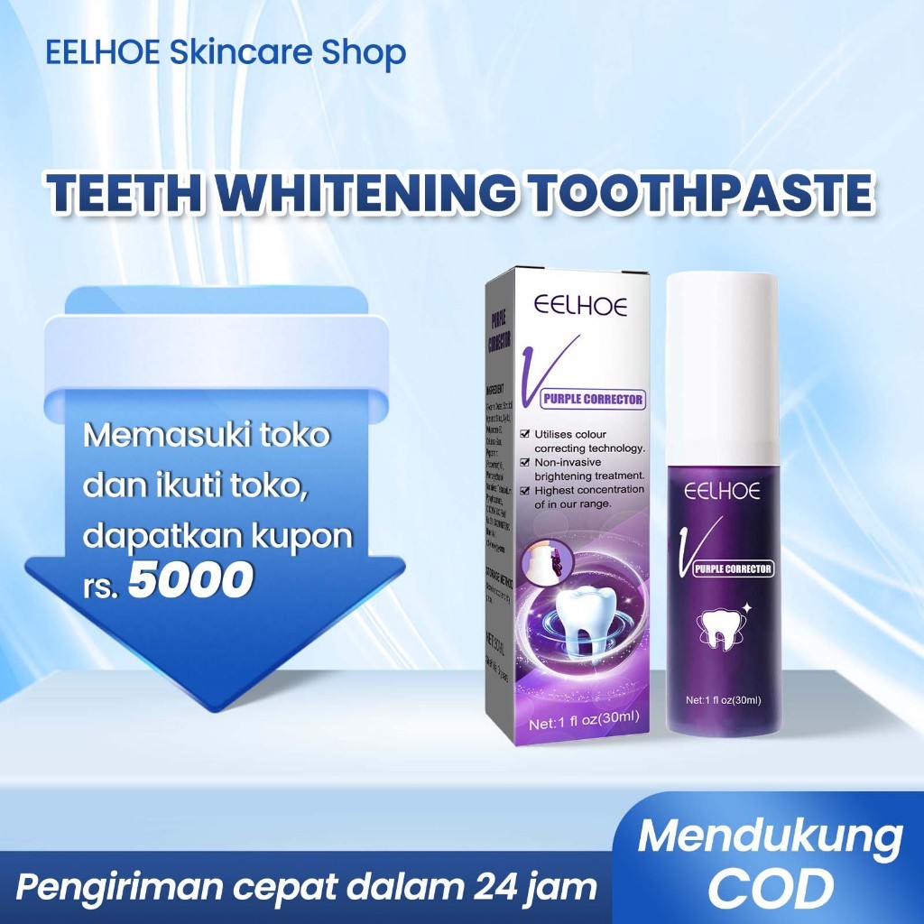 EELHOE Purple Coroner Soft Cleansing Brush