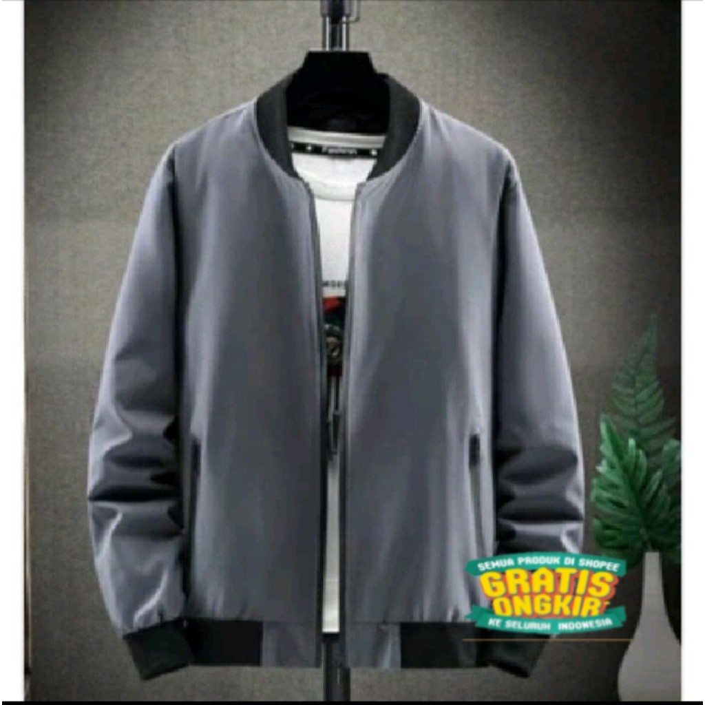 Jaket Bomber Original Unisex / Jaket Bomber Polos/ Tas lainnya Terbaru Termurah