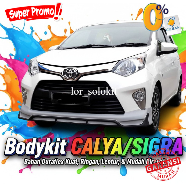 [READY] Body Kit Toyota Calya Custom Bodykit
