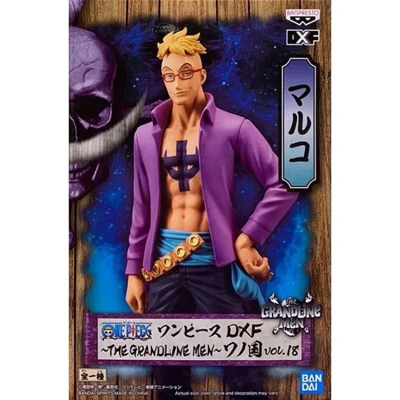 Original Bandai ONE PIECE Wanda Denjiro Aramaki Marco Izou Ulti Drake Kid Anime Action Figures Colle