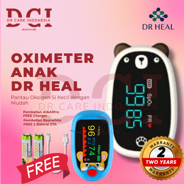 Oximeter Bayi, Balita & Anak-anak Fingertip Pulse Oximeter baby & Kids
