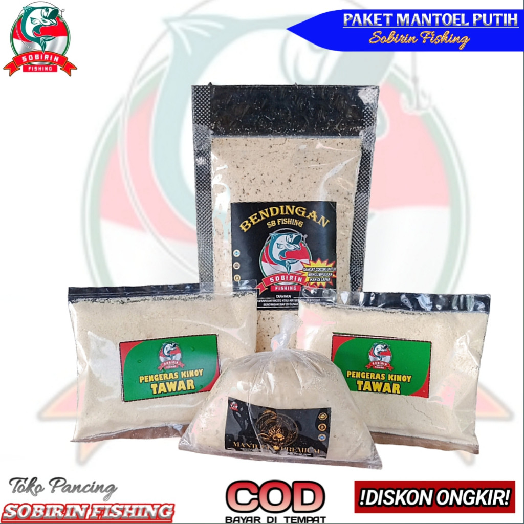 PAKET UMPAN DAN BENDINGAN SOBIRIN FISHING