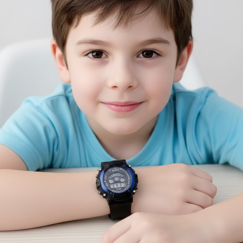 jam tangan anak laki laki anti air anak TK SD