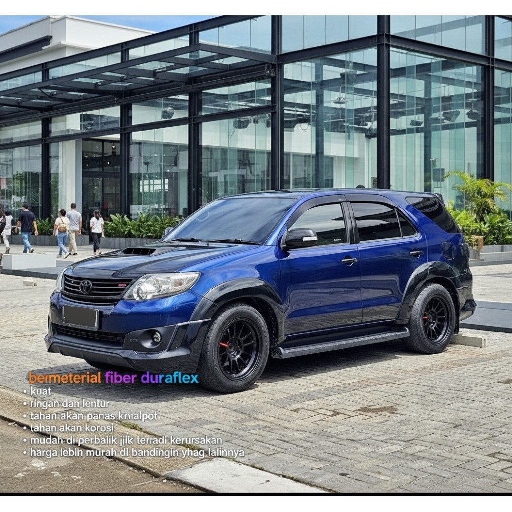 bodikit BODYKIT FORTUNER TRD body kit toyota fortuner 2012 2013 2014 2015 TRD