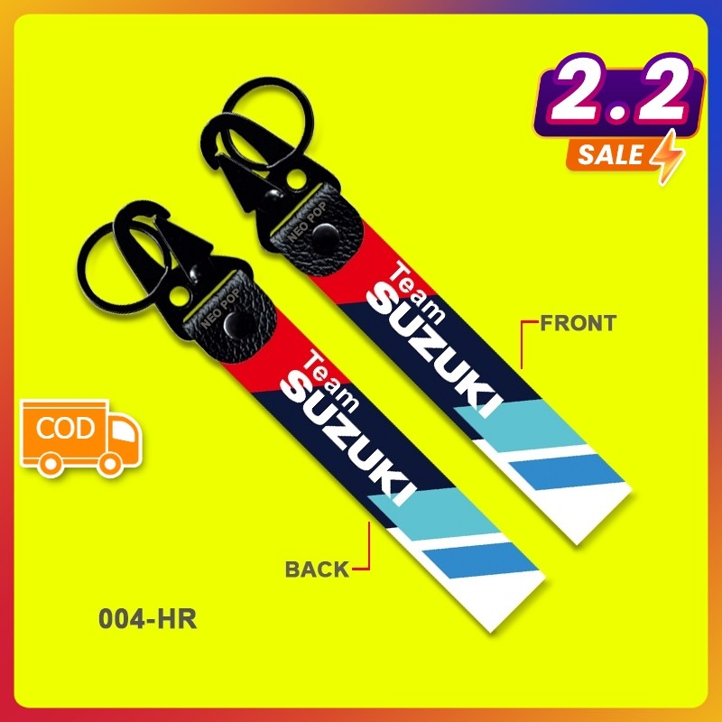 GANTUNGAN KUNCI PREMIUM MOTOR TEAM SUZUKI MOTOGP RACE SBK FACTORY RACING TEAM ECSTAR WSBK OLI KEY CH