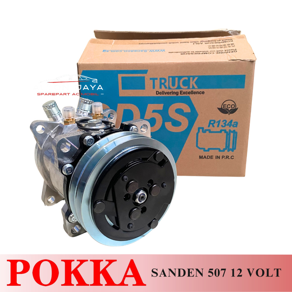 KOMPRESOR AC MOBIL 507 SANDEN COMPRESSOR 507 SANDEN MEREK POKKA