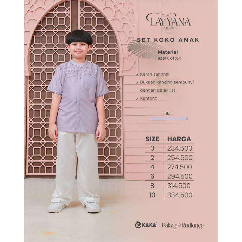 KEKE KOKO ANAK KA LAYYANA LILAC
