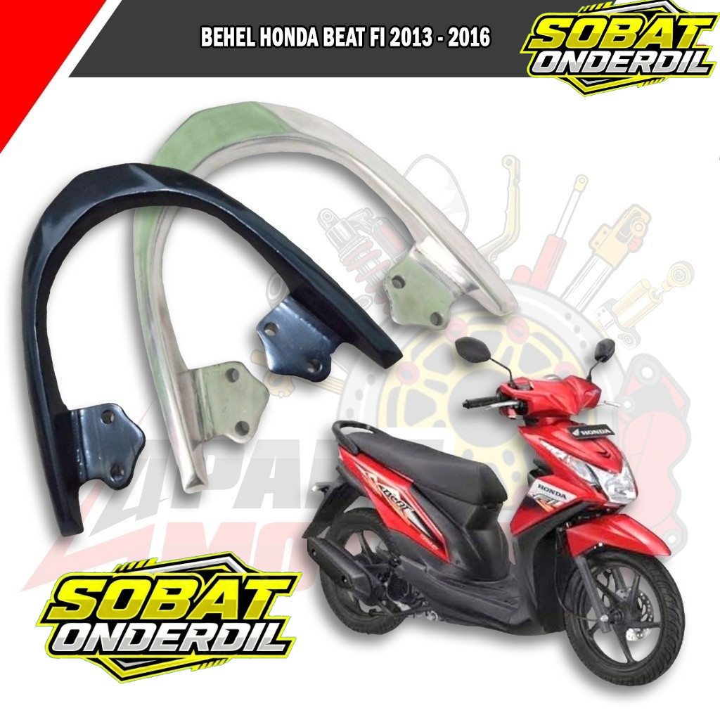 Behel Honda Beat FI 2013 - 2016 Model Original Full Alumunium