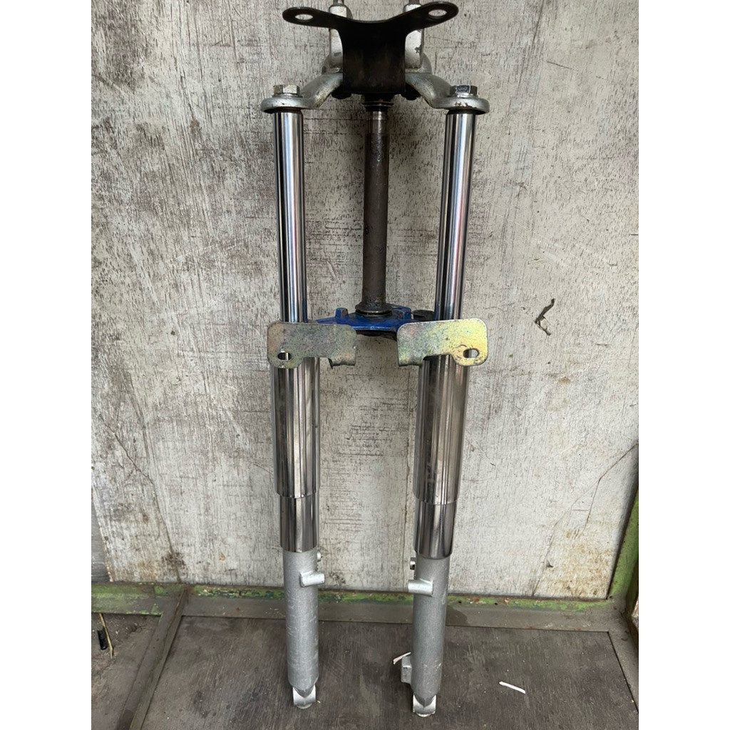 Shockbreaker shock depan set segitiga jialing kancil original second