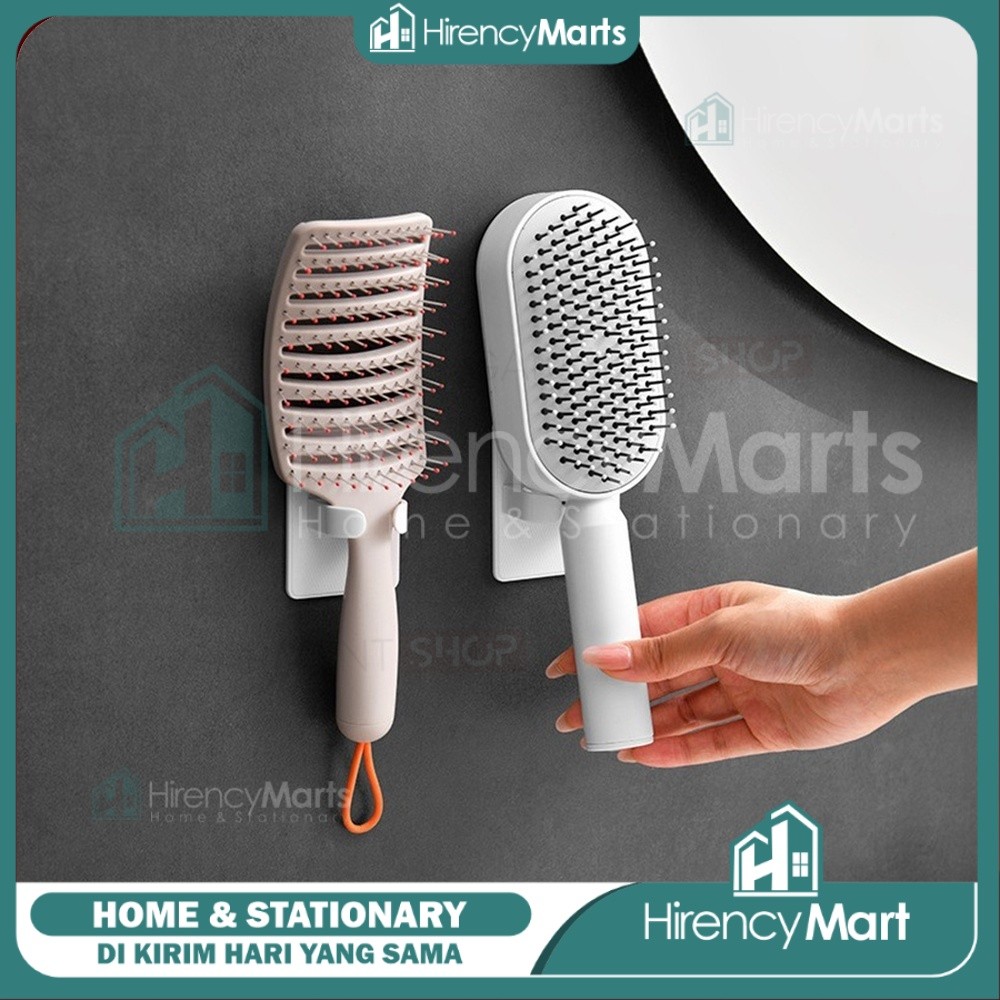 Hook Gantungan Tempat Sisir Catokan Rambut Shaver Rak Cermin Salon Kabinet Wastafel Kamar Mandi Mult