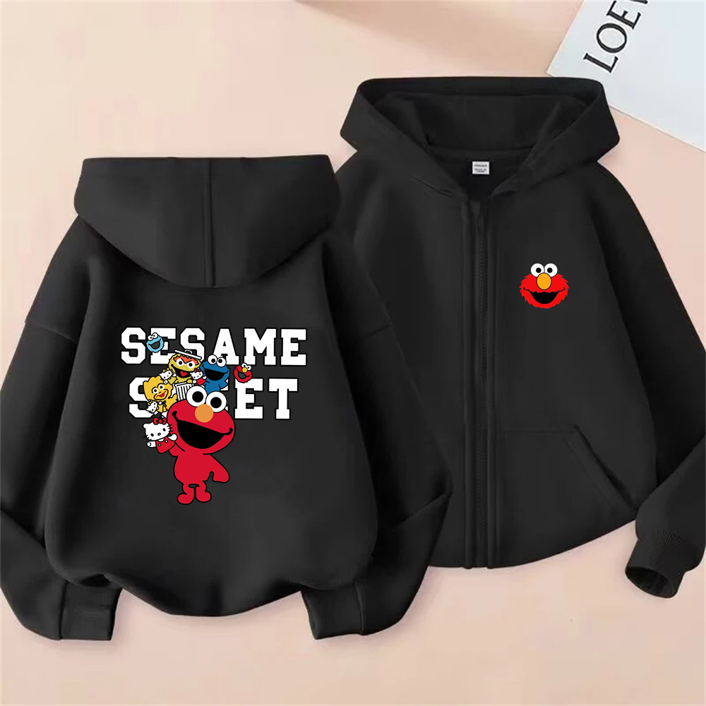 Jaket Elmo SESAME STREET Zipper style Hoodie
