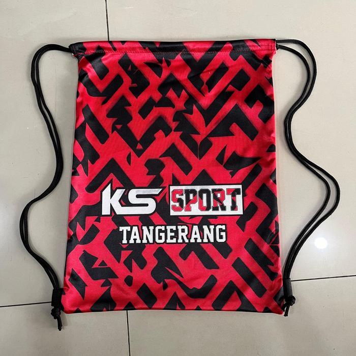 TAS SERUT/GYMSACK KS SPORT - HITAM