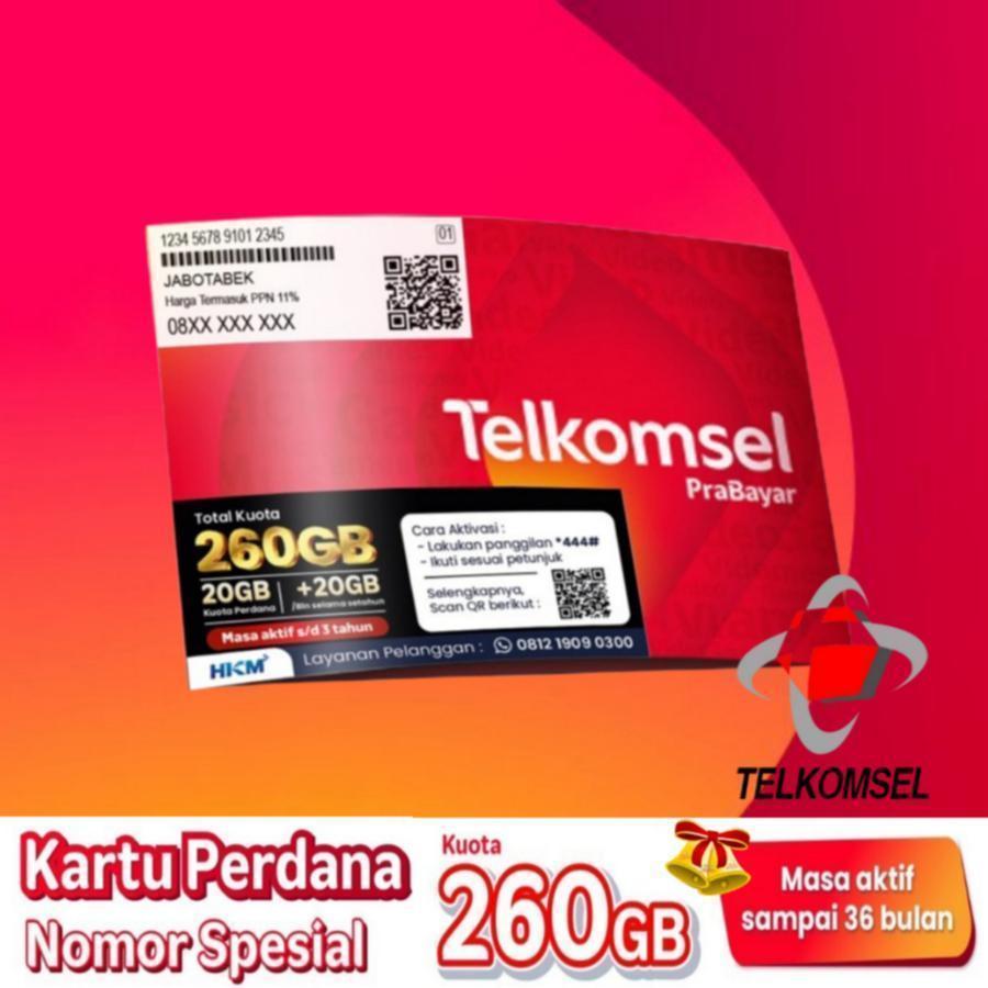 Promo Toko Perdana Telkomsel Nomor Cantik 10 Digit