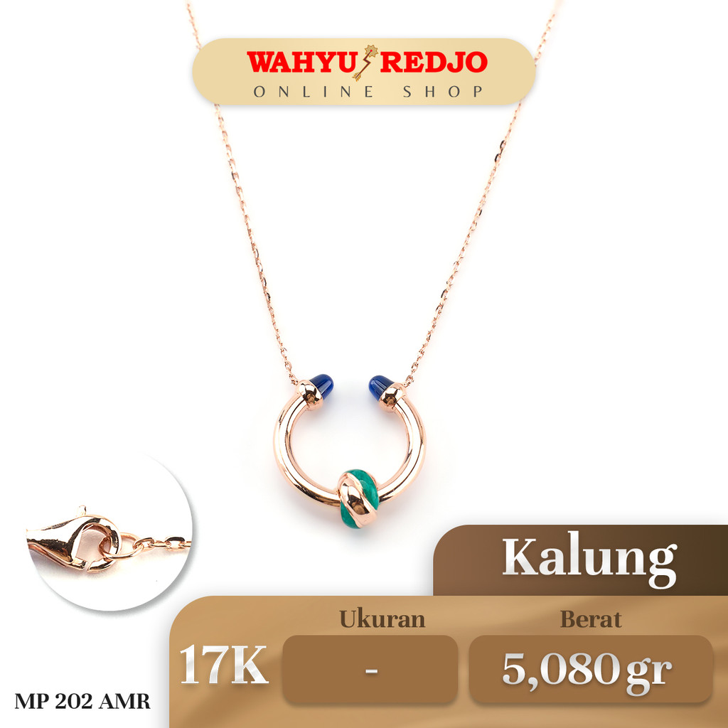 Kalung Emas 17K AMR Wahyu Redjo KL-17K-30647886-PMR