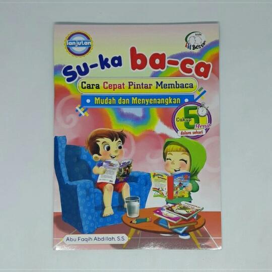 buku belajar anak PAUD/TK - belajar membaca - suka baca lanju