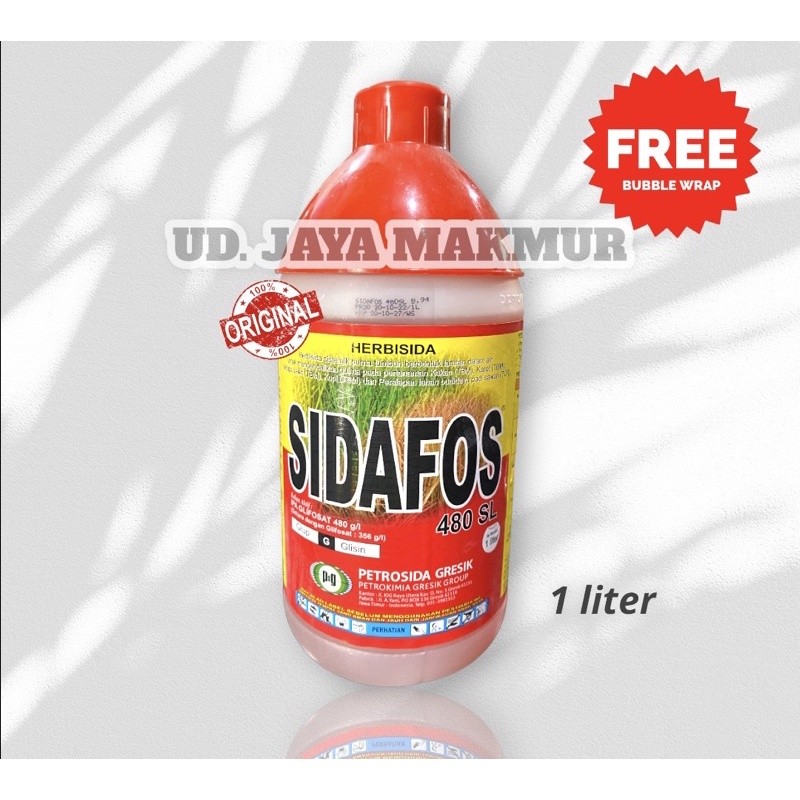 sidafos 1 liter/  obat rumput herbisida