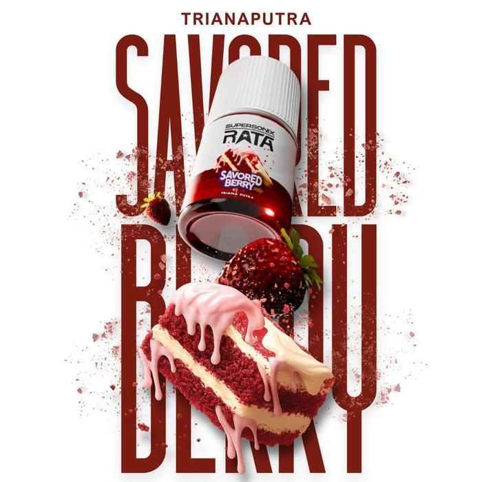 RATA Savored Berry 60mL by Supersonix x Afteregiht x Triana - Liquid Rata