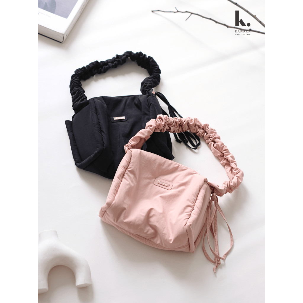 KANARA | Mini Luxy Tas Scrunchy Selempang Shoulder Bag Wanita