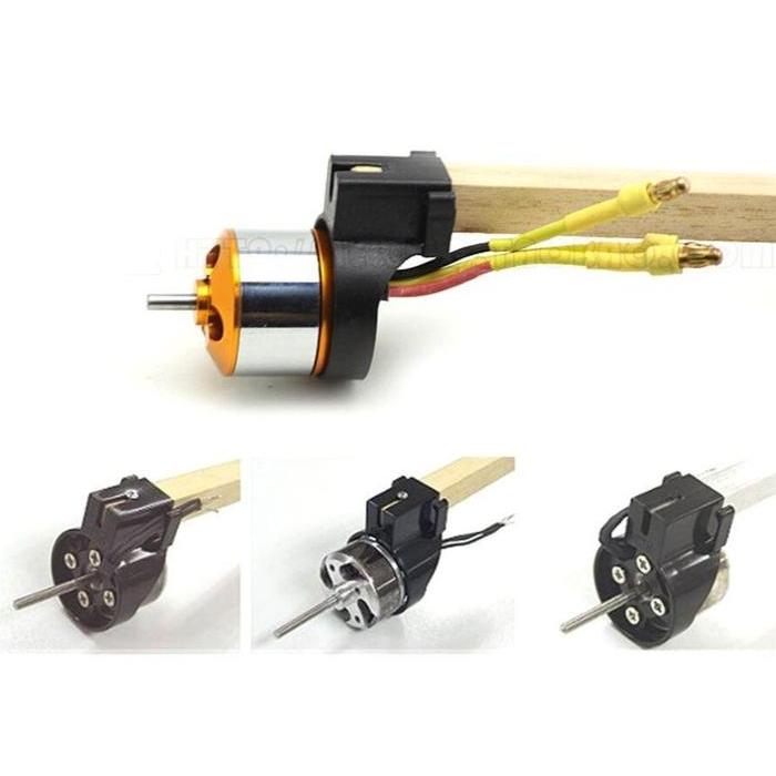 Dudukan GWS brushless motor mounting A2212 MT2204 Plastik