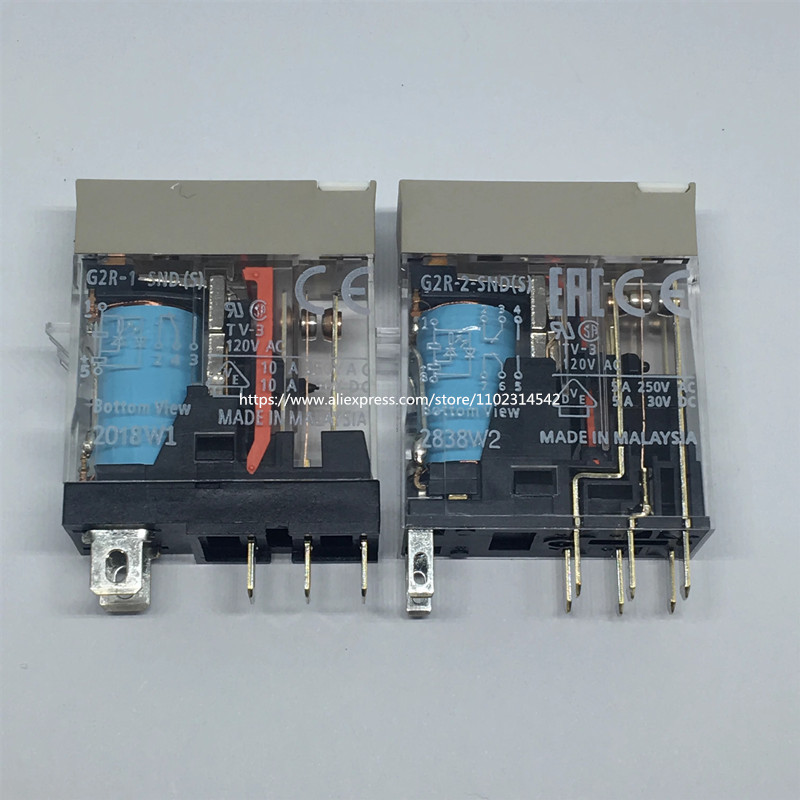 10pcs STOCK Original Relay G2R-2-SN SND G2R-1-SND(S) 2-SNI(S) 24VDC G2R-1-12VDC G2R-2-24VDC G2R Rela