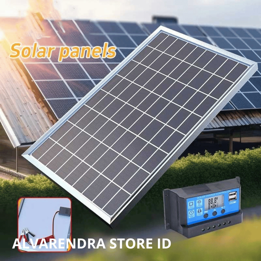 panel surya 100 watt ori |  panel tenaga surya 1000 watt | Solar Panel Polycrystalline 33cm