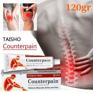 100% ORI Counterpain Cream 120gr Thailand Hot Krim Analgesic Untuk Mengobati Encok Nyeri Sendi / Nye