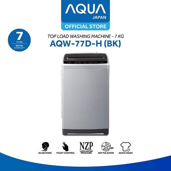 MESIN CUCI AQUA AQW-77D-H 7 KG AQW 77D H / 77DH