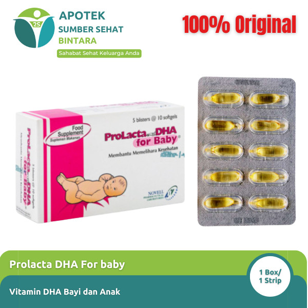 [BABY] Prolacta DHA For Baby - Vitamin Minyak Ikan Omega 3 Anak