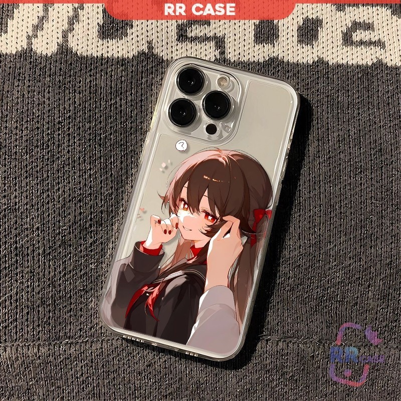 Casing Hutao Genshin Impact Case Vivo Y18 Y03 Y100 V29 V29e 5G Y33s Y28 Y17 Y12 Y20 Y12i Y35 Y22 Y11