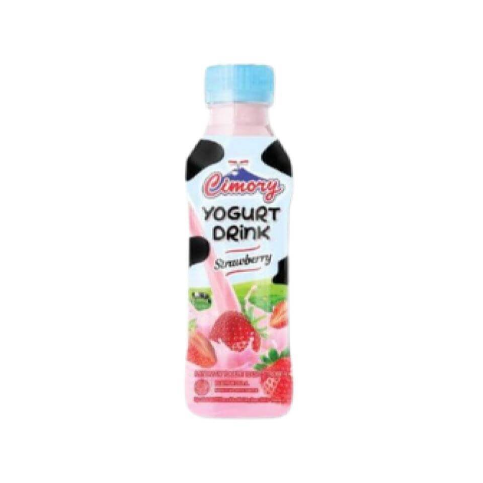 Cimory Yoghurt Drink Strawberry Botol 240 ml