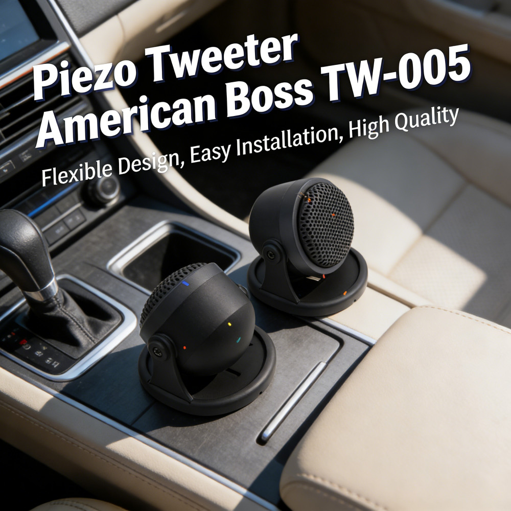 Tweeter American Boss TW-005 mobil Piezo Piezo