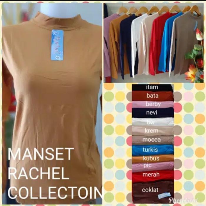 Baju Manset Spandek  -Hitam-