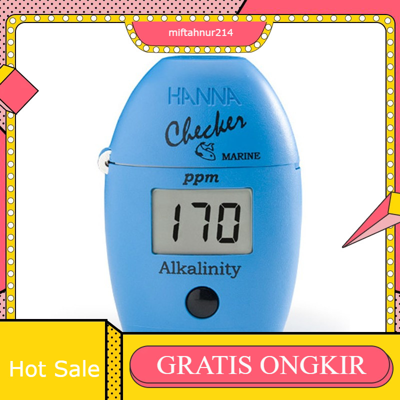 HI-755 Seawater/Marine Alkalinity Colorimeter - Checker HC / Hanna Marine Alkalinity Checker Colorim