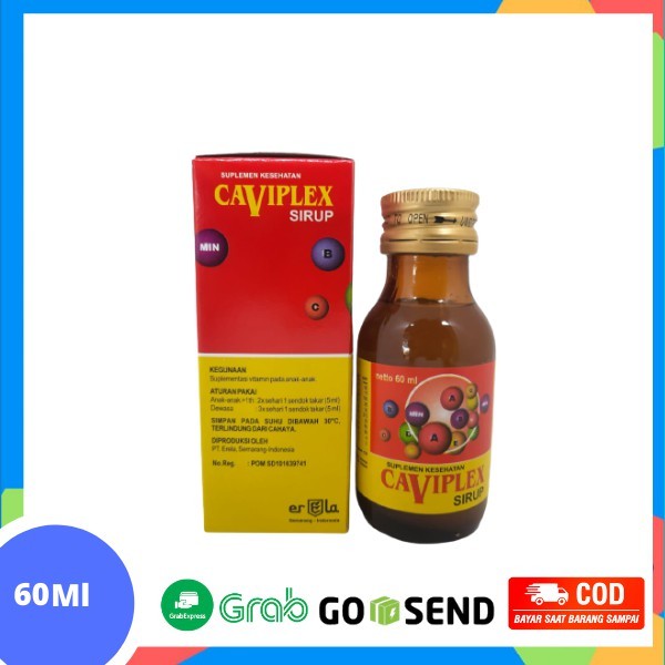 Caviplex Sirup Anak - 60 ml / Caviplex syrup anak