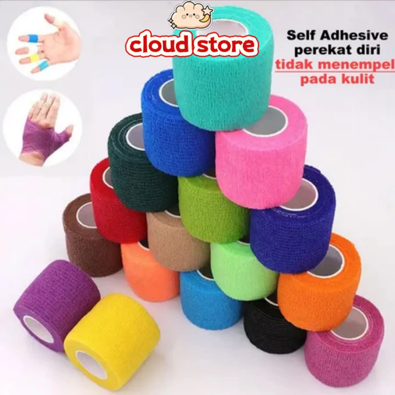finger tape 5cm x 4.5m fingertape wristape/finger wrist tape/wrisband/kohesive kohesif tape taping p