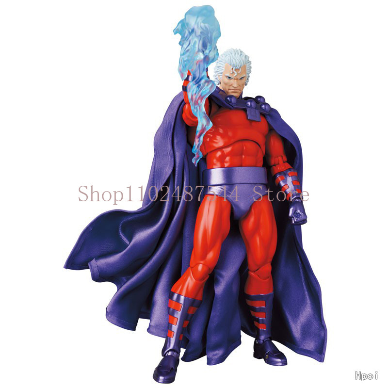 In Stock Original Mecom Toy MAFEX 179 MAGNETO COMIC Ver 16CM Collectible Anime Model Action Figure D
