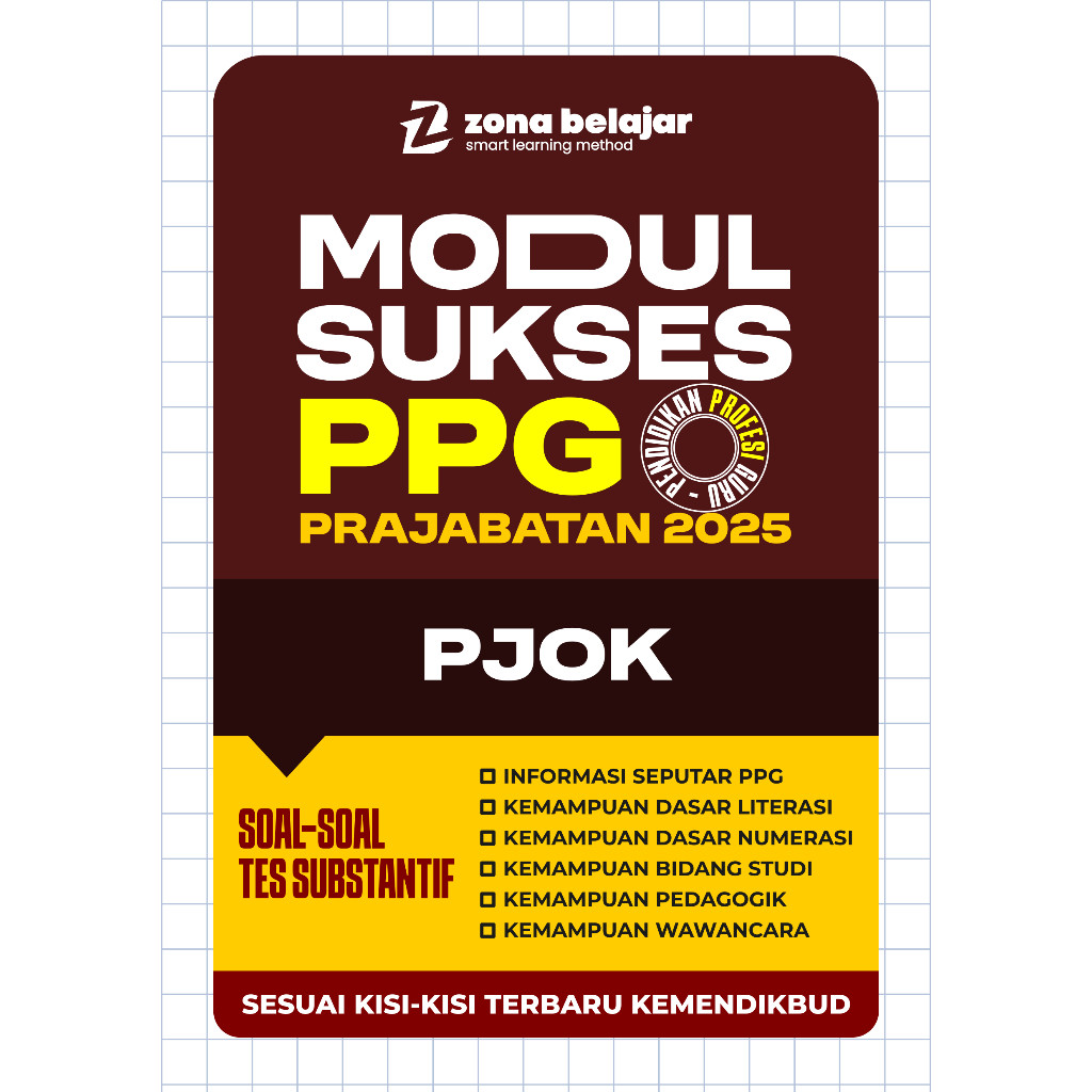ZONA BELAJAR - MODUL PPG BIDANG STUDI GURU PJOK