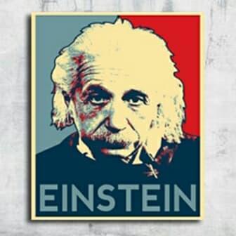 Poster Einstein Arts Big Salle 