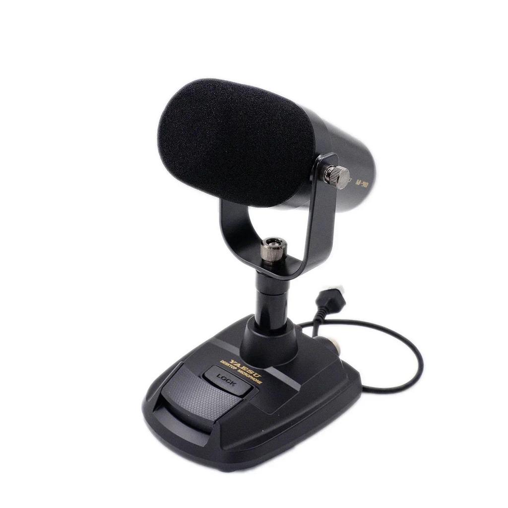 YAESU M90 Desktop Microphone Enhanced Auo Quality Low Cut Filter Modular 8 P for FTDX101 DX9000 FT45