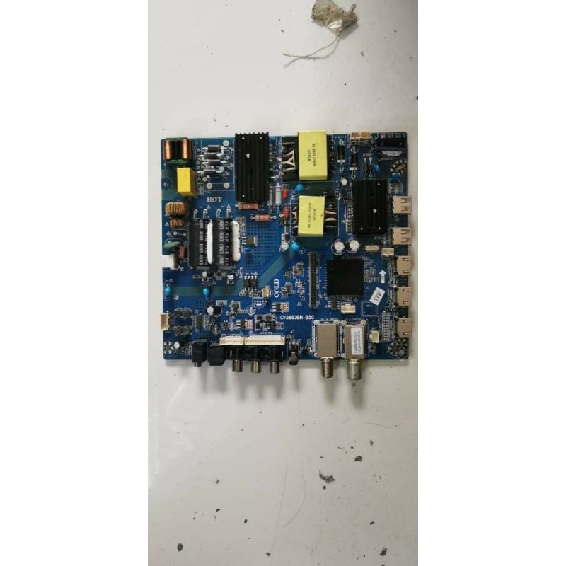 Mb - Mainboard - Motherboard - Mobo - Micom - Modul - Mesin Tv LED Polytron PLD40TS153U - PLD43S153 