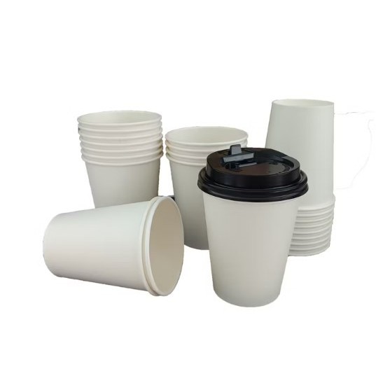 KYK HNP 50pcs PAPER CUP 8oz POLOS PAPER CUP KOPI GELAS KOPI PANAS KERTAS CUP