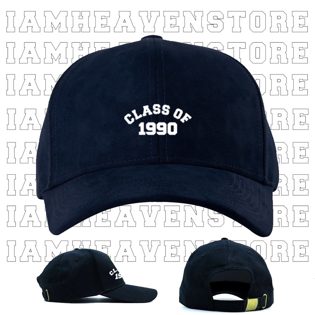 Topi Baseballcap Angka Nomor Nomer Tahun Kelahiran Abjad Huruf Teks Alphabet Class Of 1990 1991 1992