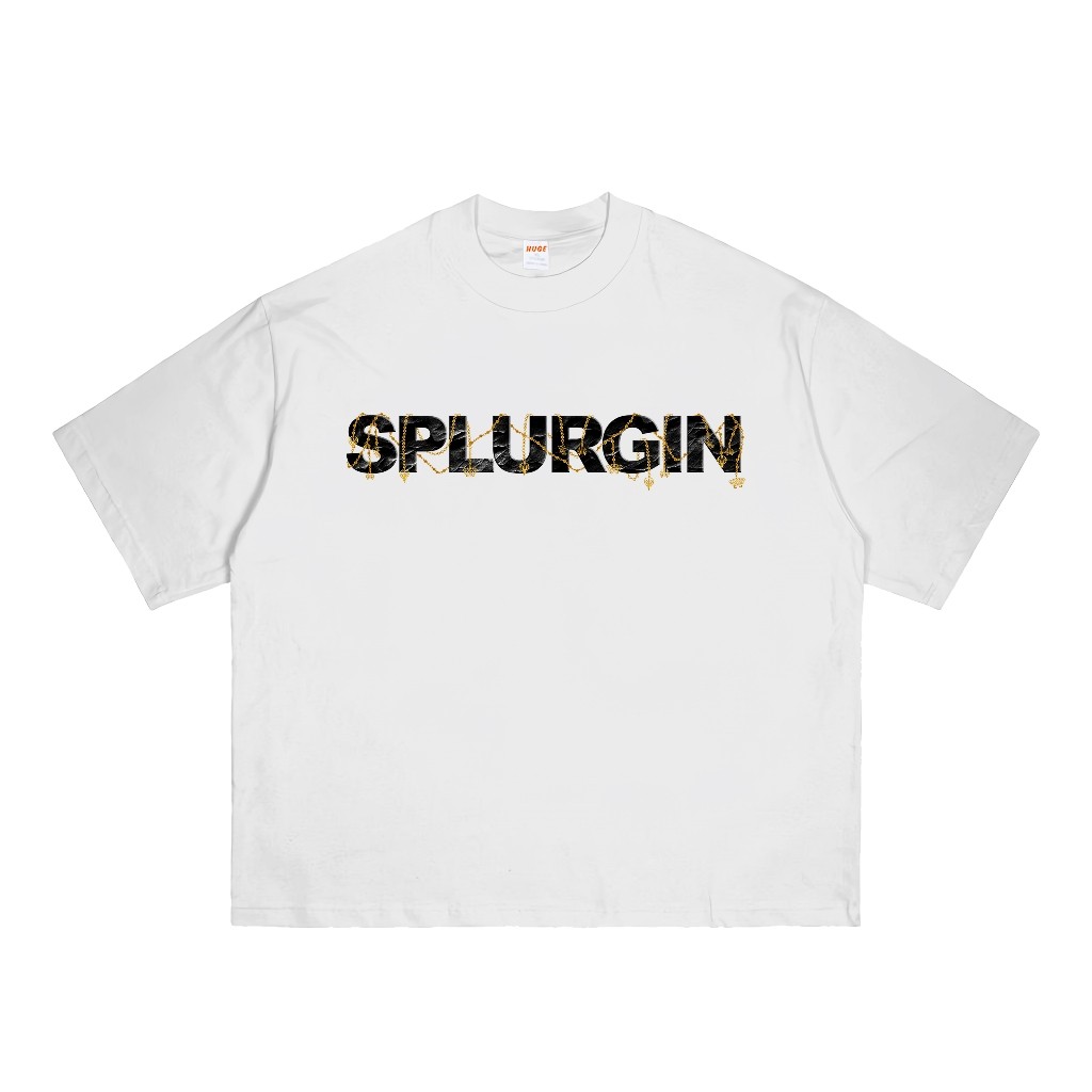 HUGE Tshirt  Boxy fit 16s Tshirt Boxy  Heavyweight 16s necklace