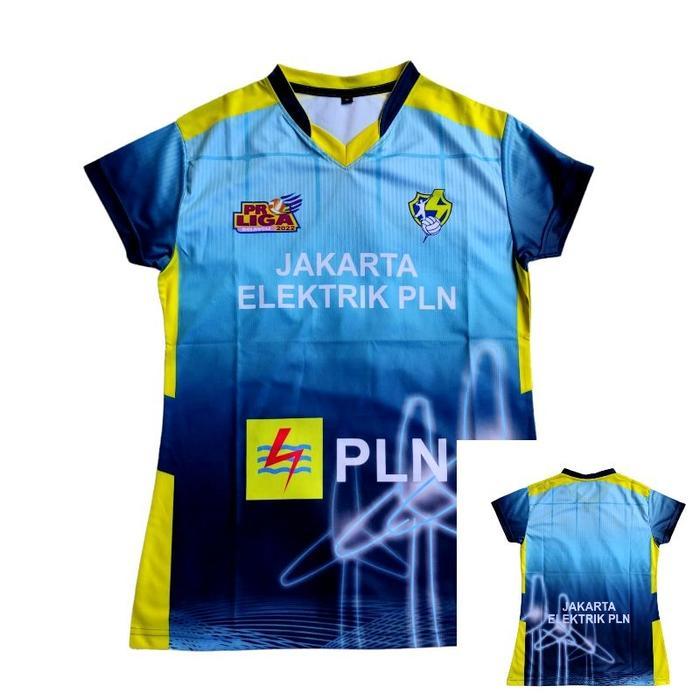 JERSEY VOLI FULL PRINTING CEWEK BAJU VOLI VOLLY KAOS VOLI PROLIGA - 1, M
