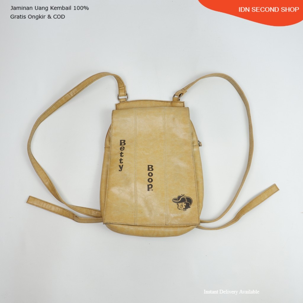 Betty Boop Mini Backpack Vintage Style Preloved