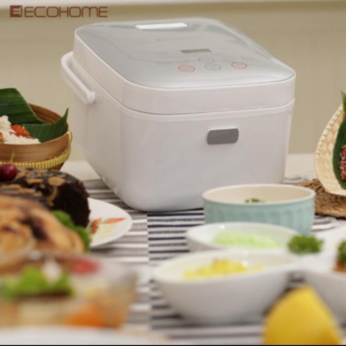 Rice Cooker Ecohome Low Carbo /Low Carbo ELS - 888 Dark Silver