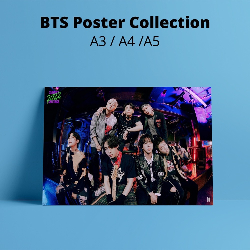 READY Poster BTS / BTS Poster Collection - Poster Kpop Murah
