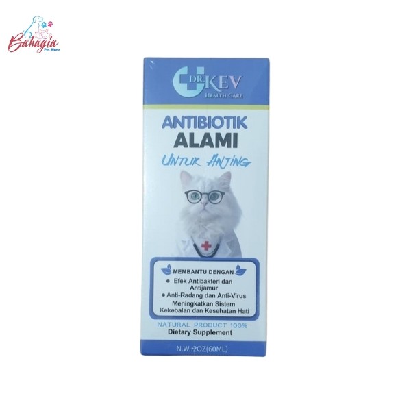 DR.KEV ANTIBIOTIK ALAMI KUCING - CAT NATURAL ANTIBIOTIC - OBAT ANTIBIOTIK HEWAN